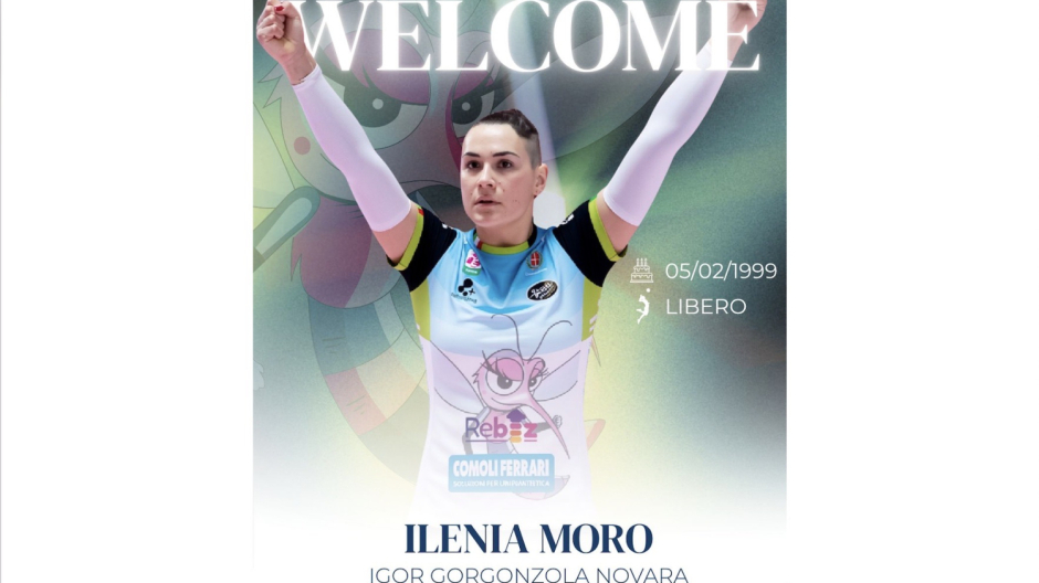 Igor Volley, Ilenia Moro è il nuovo libero per la stagione 2026-2027